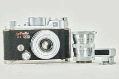Robot Star Set w. Xenar 2,8/37,5mm, Tele-Xenar 3,8/7,5cm, finder and hood CE11211