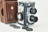 Yashica 44 LM w.Yashinon 3,5/60mm w, Telelens Case Strap and Cap CE11039