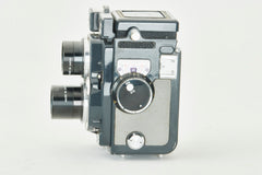 Yashica 44 LM w.Yashinon 3,5/60mm w, Telelens Case Strap and Cap CE11039