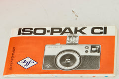 Agfa ISO-PAK CI w.org OVP CE10907