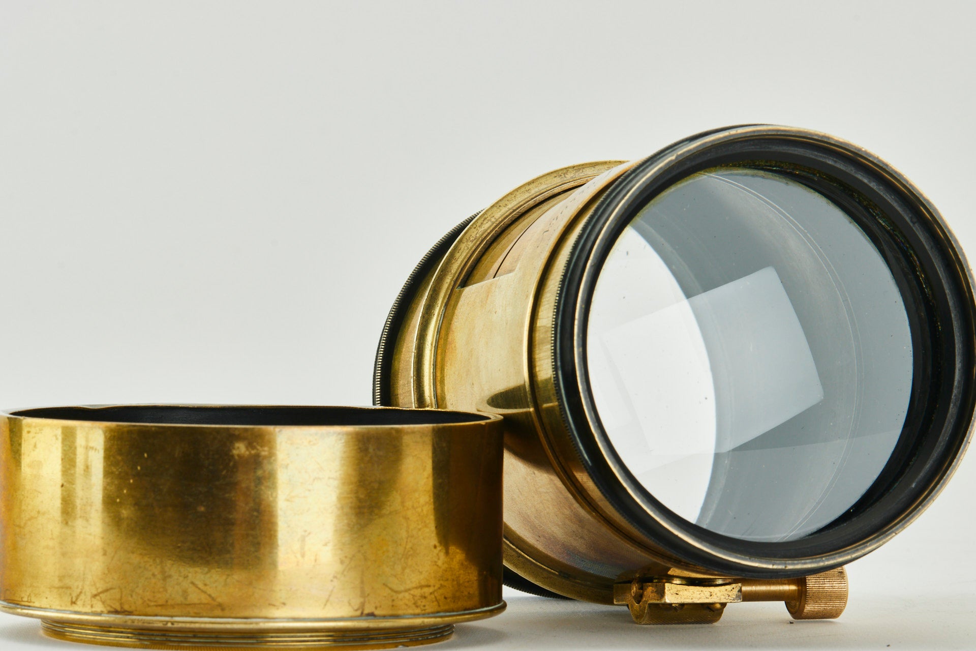A J. H. Dallmeyer 2B Bergheim Soft Focus Portrait Lens Brass Lens CE11474