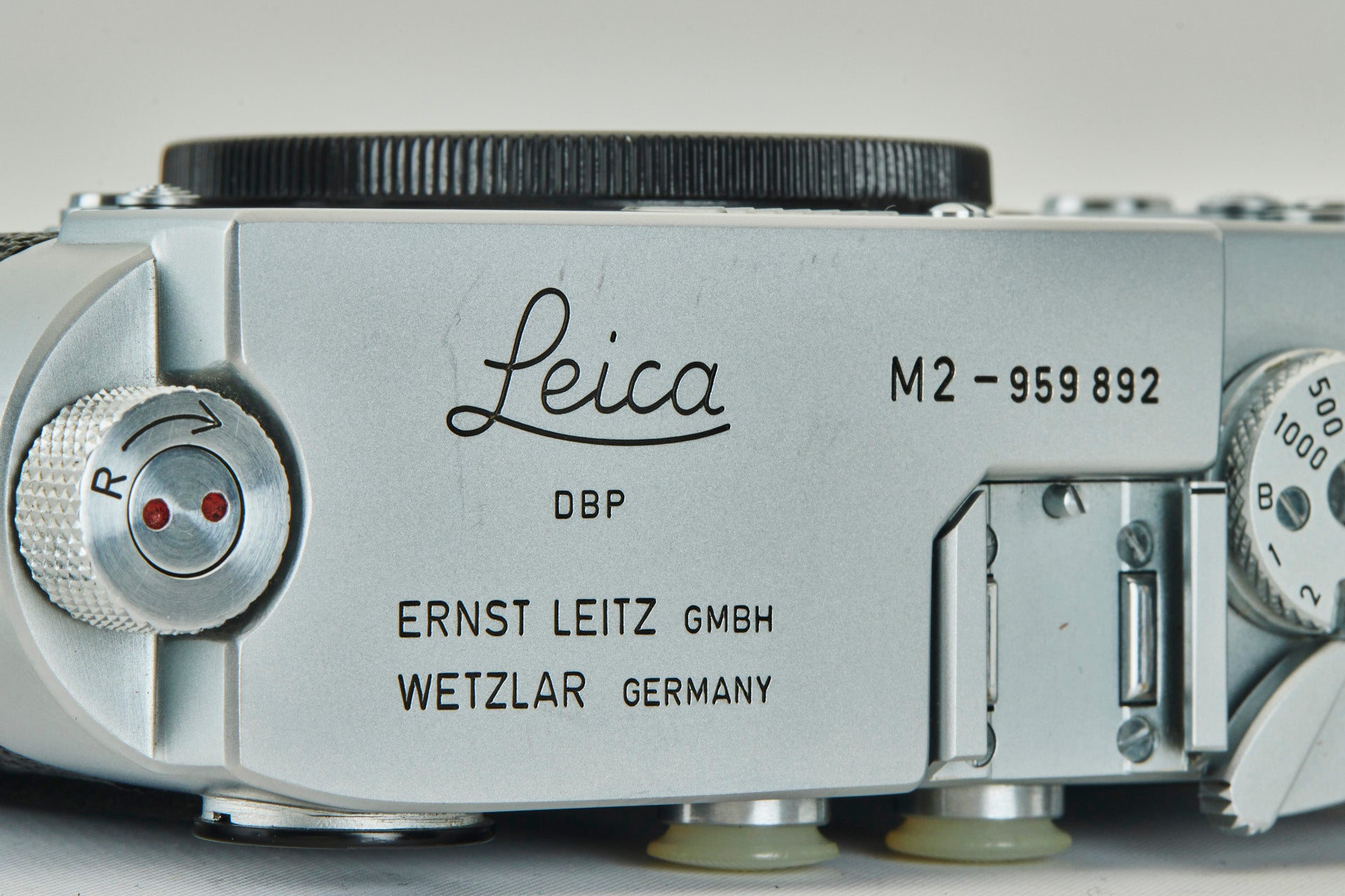 Leica M2 Butten Rewind No.959892 and Case CE11485