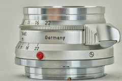 Leitz Leica Summaron 2,8/35mm double 39mount M-mount and M39-mount cap hood  CE 11486