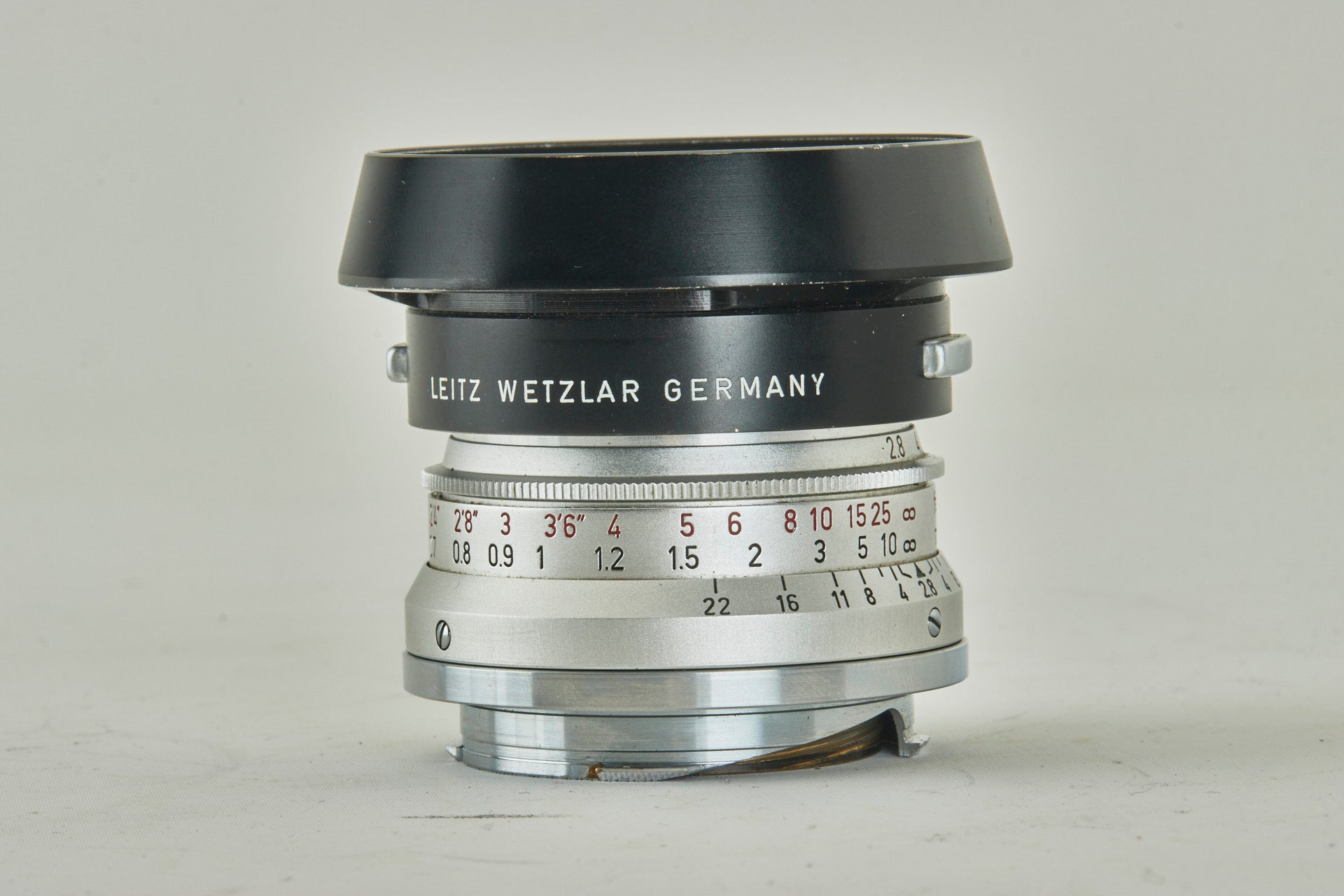 Leitz Leica Summaron 2,8/35mm double 39mount M-mount and M39-mount cap hood  CE 11486