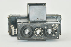 Voigtländer Compur Stereo Stereflektoskop Heliar 4,5/65mm nahezu neuwertig selten CE102