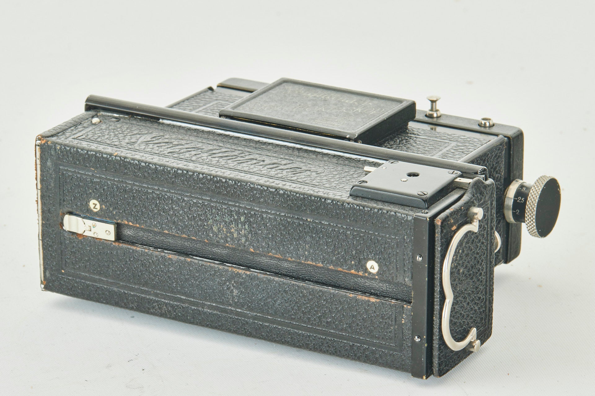 Voigtländer Compur Stereo Stereflektoskop Heliar 4,5/65mm nahezu neuwertig selten CE102