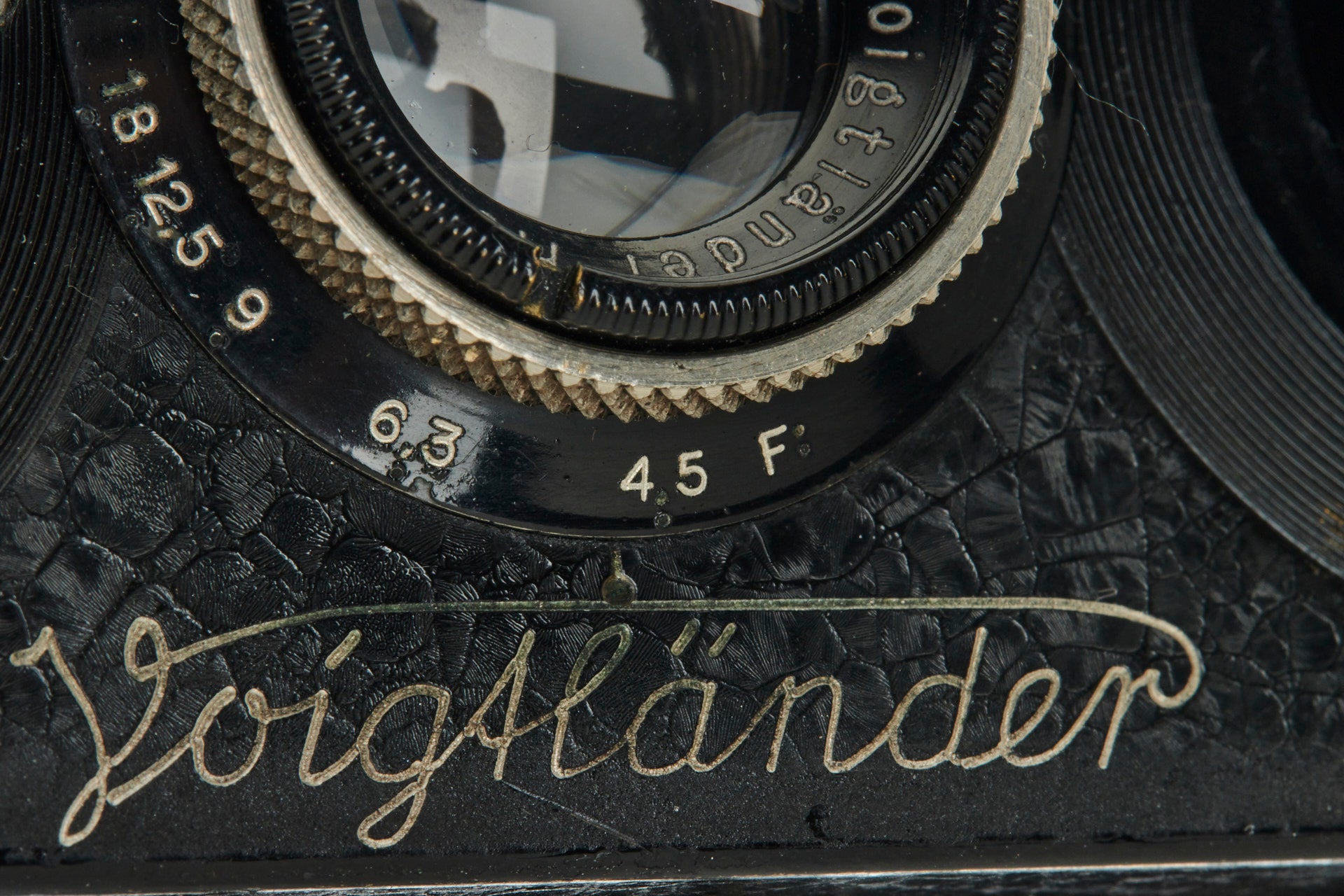 Voigtländer Compur Stereo Stereflektoskop Heliar 4,5/65mm nahezu neuwertig selten CE102