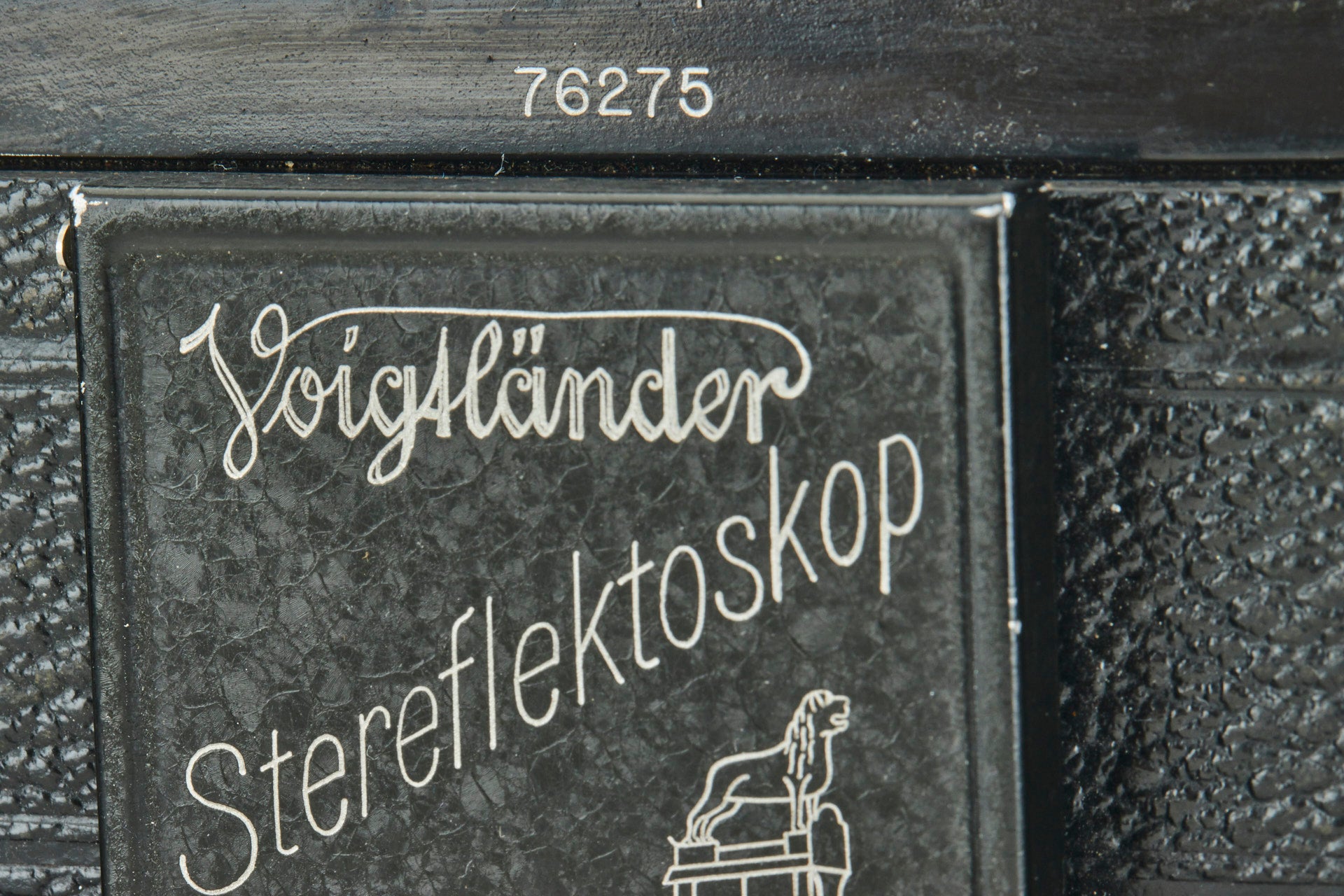 Voigtländer Compur Stereo Stereflektoskop Heliar 4,5/65mm nahezu neuwertig selten CE102