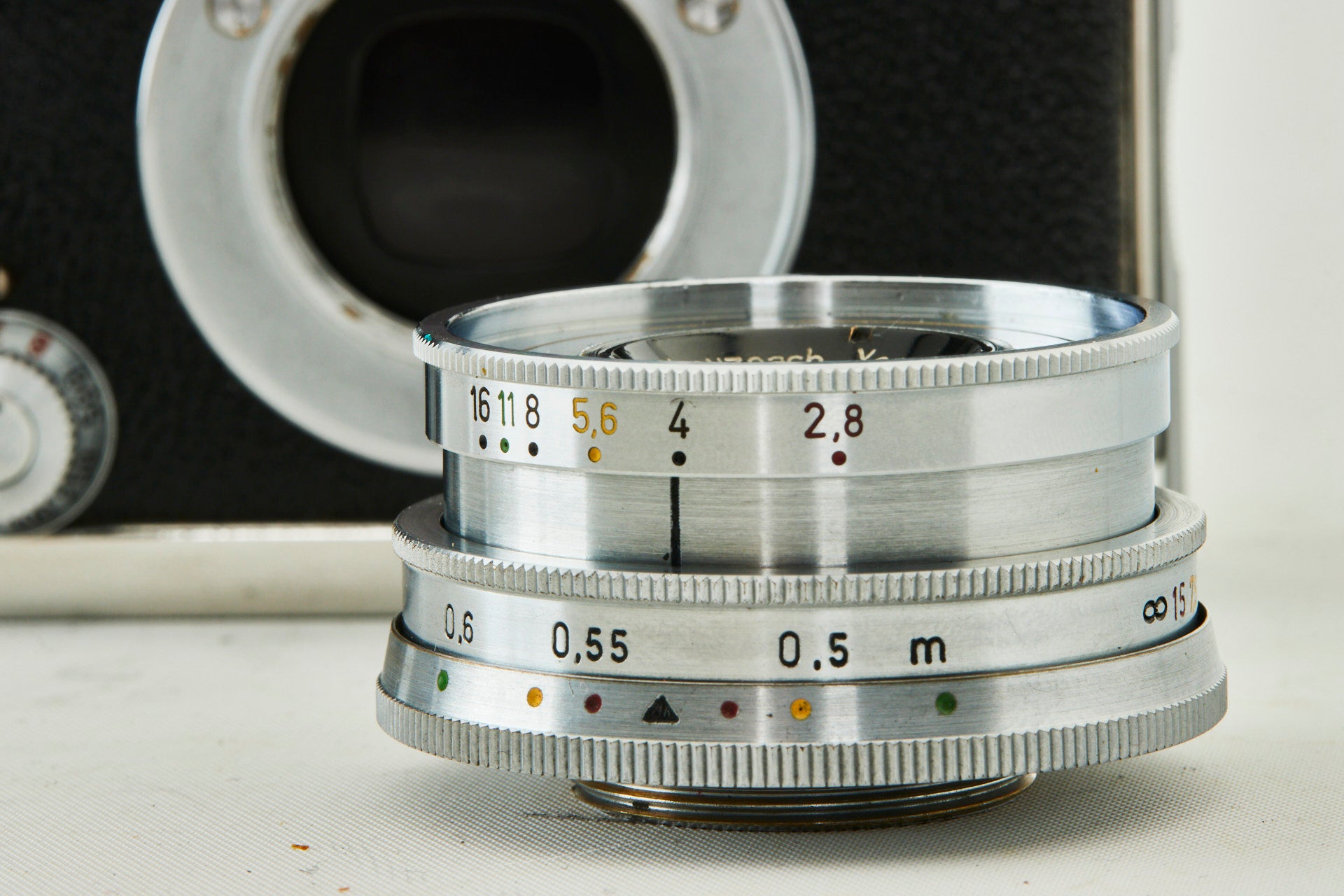 Robot Star Set w. Xenar 2,8/37,5mm, Tele-Xenar 3,8/7,5cm, finder and hood CE11211