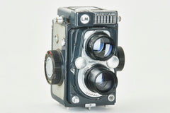 Yashica 44 LM w.Yashinon 3,5/60mm w, Telelens Case Strap and Cap CE11039
