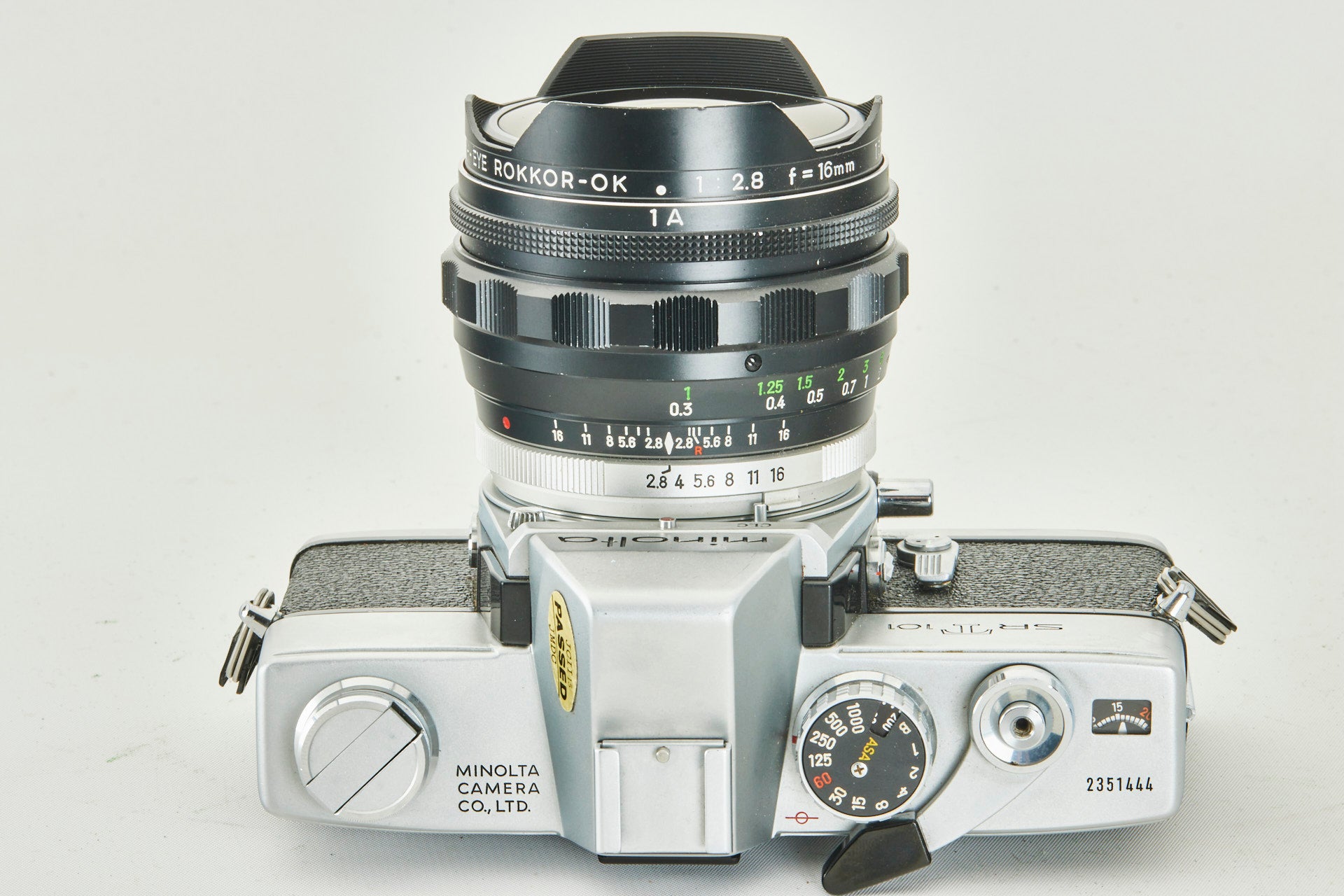 Minolta SR T 101 Fish Eye 2,8/16mm CE10796