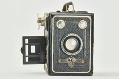 Baldy Micky-Rollbox "Mickyrelle" Zweiformat * box camera 4x6.5 w.case