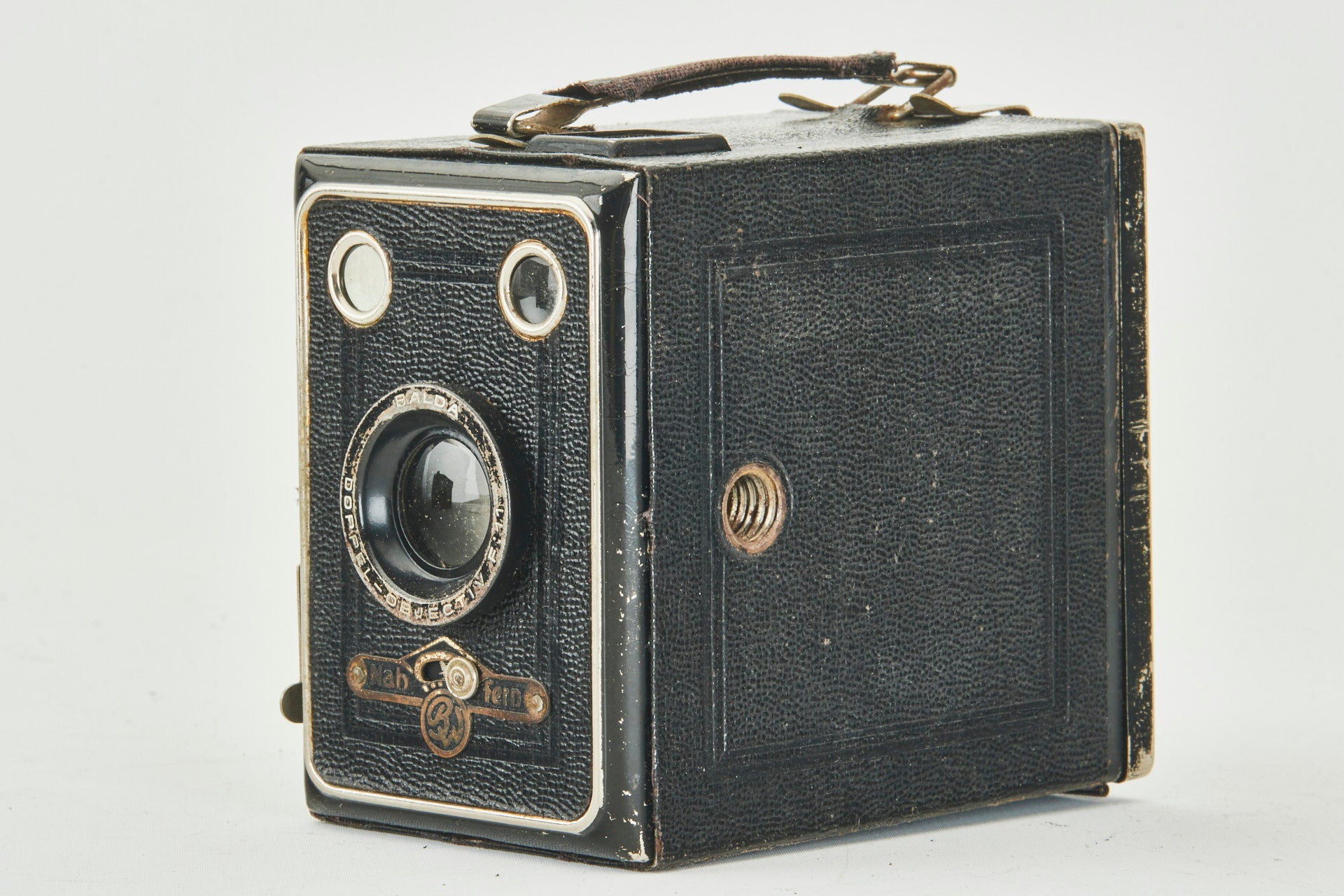 Baldy Micky-Rollbox "Mickyrelle" Zweiformat * box camera 4x6.5 w.case
