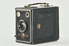 Baldy Micky-Rollbox "Mickyrelle" Zweiformat * box camera 4x6.5 w.case