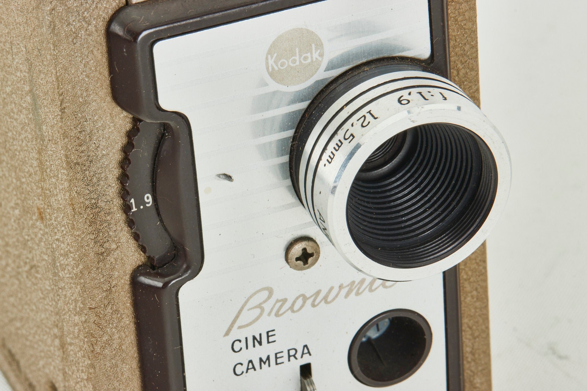 Kodak Brownie  Double 8mm Movie Camera with rare Angenieux Anastigmat 1,9/12,5  CE10617
