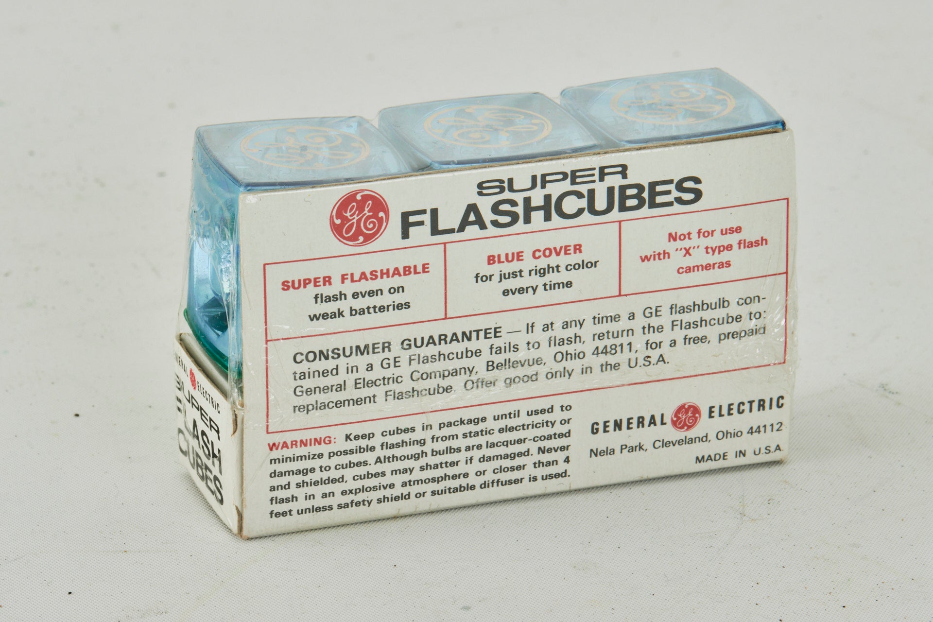 Super Flash Cubes OVP Blitzwürfel CE10941