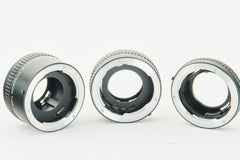 Kenko Auto Extension Tube Set f. Contax/Yashica analoge  12mm 20mm  36mm CE10331